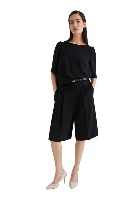 T-shirt in envers satin - NERO Marella articolo 365 | VANESSA002